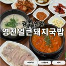 영천(포항) | [경주/안강] 포항근교 해장맛집 영천얼큰돼지국밥 수육 토종순대 내돈내산 후기