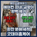 씨유 동탄타운하우스점 | 동탄 청도솔리움 타운하우스 시스템에어컨 4대 분해...곰팡이·물받이 녹까지 한 번에 완벽 제거한 후기