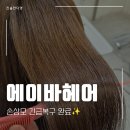 아란헤어 - 천안시 동남구 | 배곧 미용실 추천｜에이바헤어 클리닉 받고 손상모 복구 성공✨