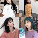 단발머리 이미지