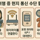해외여행 중 현지 통신 수단 활용법