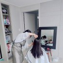 셀프헤어컷(주말) | 집에서 남자셀프헤어컷 재미있지만 어렵구만!남편과 아빠 머리는 나에게맡겨 _일기 1212일차