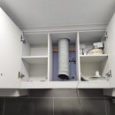 부평7리(한일아파트) | 흰색 침니 900하츠 주방후드 소화기 이전까지 시공 현장 / 인천