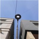 가로등 벤치 이미지