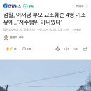 검찰, 이재명 부모 묘소훼손 4명 기소유예…&#34;저주행위 아니었다&#34; 이미지