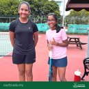 Sayfolian, Sejal, won the 1st runner-up in the Selangor Open Tennis U14 이미지