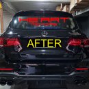 신형 GLC43 AMG 크롬죽이기 작업 (휠,머플러팁,범퍼/윈도우 몰딩류,루프레일) 이미지