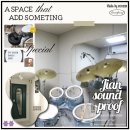 에드나인음악교습소 | 압도적인 조용함 지앤방음인테리어 위례 드럼연습실 뮤즈팟 스튜디오시공