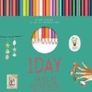 색연필 일러스트 이미지