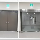 광명산업 | [광명강화도어] 광명 지식산업센터 사무실 강화유리문 시공 후기 (답답했던 출입구, 이렇게 바뀌었습니다)