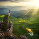 인공지능 그림 - 자연스러움 속에 신비를 더하다. 이미지