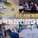 녹색농심인삼체험마을 이미지