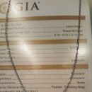 (완료)18k GIA 다이아몬드 목걸이 원포인트 5부 이미지