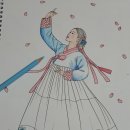 [협찬][서평후기] 시니어 힐링 컬러링북 한복에 물들다 (마음에 색을 입히는 명상의 시간)