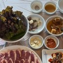 해남생오리숯불구이