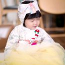 리버티화원 | 여아돌한복 돌잔치한복 여아리버티한복st _ 달빛화원set 후기사진 :)