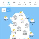 오늘의 날씨🌞☔️☃️, 2024년 2월 26일 월요일 이미지