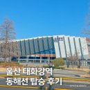 대왕암공원 관광안내소 | 울산 여행 태화강역 동해선 일반 열차 탑승 후기