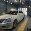 강원주유소세차장 | 안양 에쿠스 VS460 광택 3번째 방문! 감사 선물로 유리막코팅 올려드렸습니다