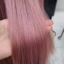 헤어상그레나은계점 | 오산미용실 헤어상그레나 :) 사랑스러운 애쉬핑크 염색