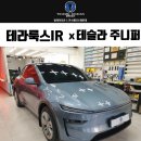 블루크리닝 | 테슬라 주니퍼 글래시어 블루 어울리는 썬팅? 부산 테라룩스 IR 30% 15% 5% 농도 비교 시공 후기