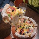 맥주를 구한 피자 이미지