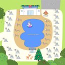 (주)리드코프천안하휴게소 | [천안트리] 천안 대형트리있는 야외 바베큐장/야외수영장 : 천안 파라프라 텐트존 13번_(FEAT_내돈내산)