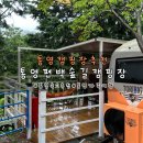 통영여행 : 경남캠핑장 수영장숙소 통영편백숲길캠핑장 카라반 오렌지 후기