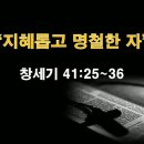 창세기 41:25~36 / 지혜롭고 명철한 자 / 2026년 5월 13일(수) 이미지