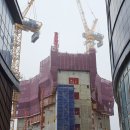 부산롯데타워 공사현장 2025/6/20(CPB,건설용리프트) 이미지