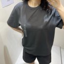 더블업트레이닝 | 탑텐 쿨에어 코튼 크루넥 T & 스웻 숏츠 착샷 후기 | 164cm