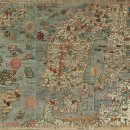 [최선웅의 고지도이야기 76] 최초의 스칸디나비아 지도 ‘카르타 마리나’ 이미지