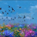 Visual Poems | Claude Monet | Summertime Garden 이미지