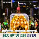 금강수변공원 숲바람장미원 | 세종 빛축제 2025 크리스마스 트리 포토존과 주차꿀팁