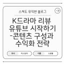 K드라마 리뷰 유튜브 시작하기 – 콘텐츠 구성과 수익화 전략