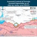 러시아 공세 캠페인 평가, 2024년 7월 25일(우크라이나 전황 이미지