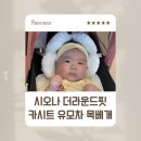 더라운드 | 시오나 더라운드핏 유모차목쿠션 실사용후기