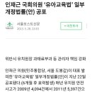 인재근국회의원&#34;유아교육법&#34; 일부 개정법률(안)공포 이미지