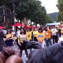 순천문화의거리 팔마축제에서 강남스타일 말춤이 축제의장에 놀러온 시민과함께 이미지