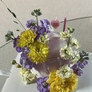 생화꽃케이크 라플레르플로 완전 만족후기