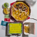 엣지 | 🍕 포장해서 더 맛있었던 탐나는피자｜반반피자에 고구마·치즈 엣지 조합 후기