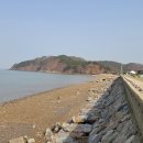 노을그려진바다풍경 이미지