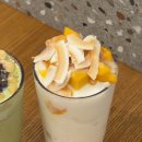 오말 | 하이오 커피 신메뉴 컵빙수 망고빙수 말차빙수 후기