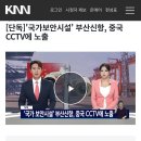 '국가보안시설' 부산신항, 중국 CCTV에 노출 이미지