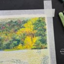 오일파스텔로 색감 표현하기 이미지