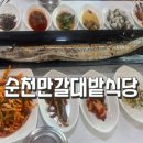 [순천만 맛집]순천만갈대밭식당-바삭한 통갈치 + 구수한 짱뚱어탕, 남도식 한상 제대로 먹고 옴