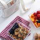 봄나들이 도시락 만들기 | 유부초밥 만들기 봄 나들이 도시락 메뉴 추천 냉이 유부초밥 레시피 ⓦ엔에프락 트라이탄 밀폐용기