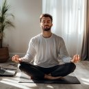 바른자세 요가 이미지