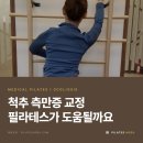 [회원 후기] 잠원동 반포 척추측만증 메디컬 필라테스 호두, 운동으로 좋아질 수 있을까요? 청소년...