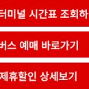 의성시외버스터미널 시간표 조회 예매 2026 제휴할인 이미지